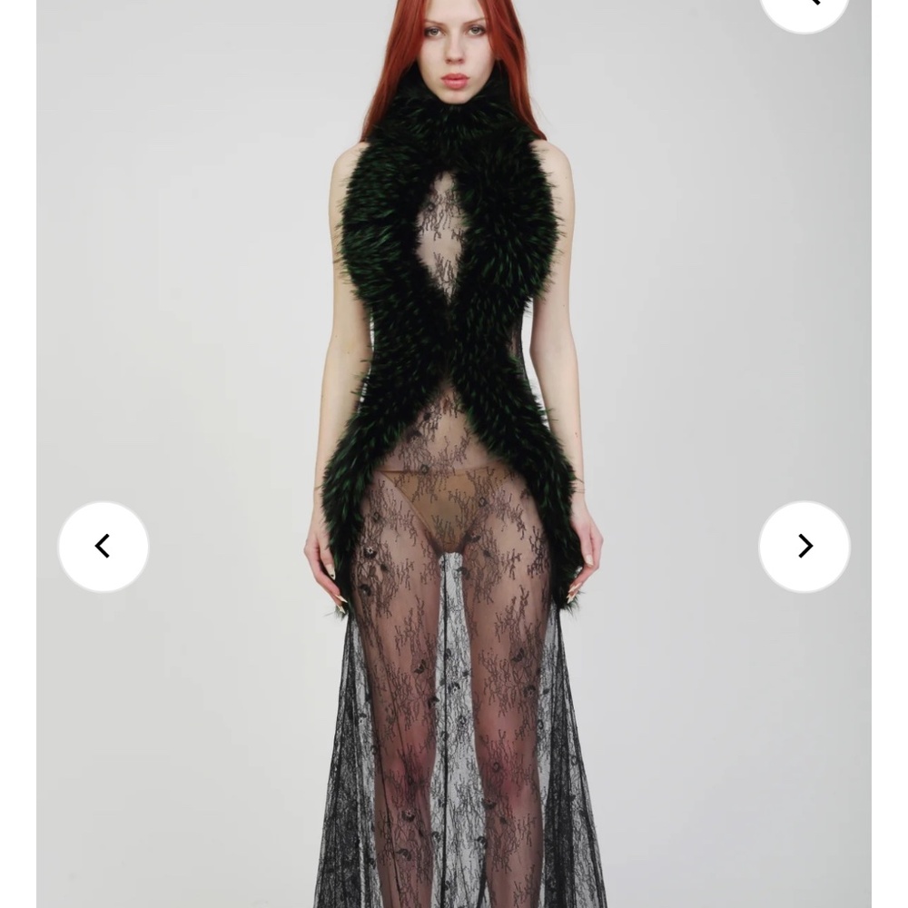 Kim Shui Valentina Fur Gown